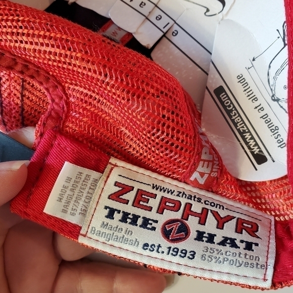 ZEPHYR Chicago Blackhawks Hat Mesh Snapback - Picture 4 of 5